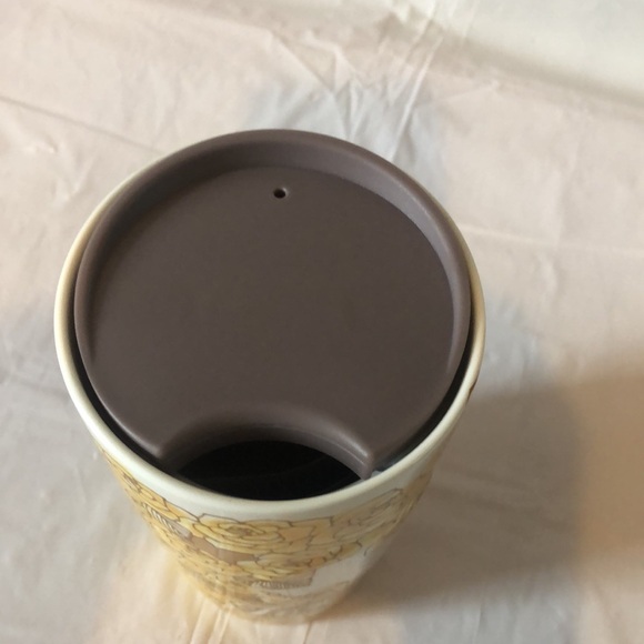 Starbucks Yellow rose of Texas porcelain 12 oz hot or cold beverage cup New 2021 - Picture 8 of 9